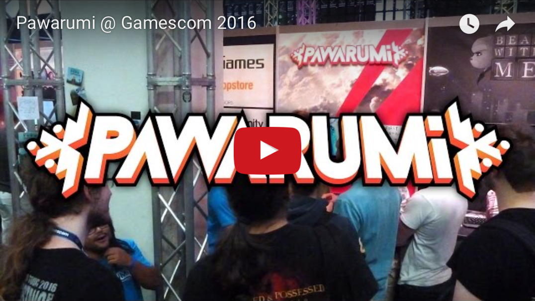 Pawarumi @ Gamescom 2016 on Youtube